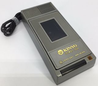 Vintage Kinyo Slim Vhs Tape Rewinder Model Uv - 413 S2