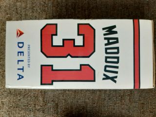 GREG MADDUX Braves Bobble Bobblehead Collectible SGA w/BOX National Baseball HOF 2