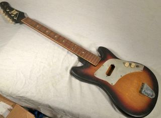Vintage Kent Polaris I 6 String Electric Guitar Restore Or Parts Made In Japan