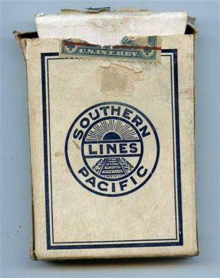Southern Pacific Lines Deck Of Playing Cards