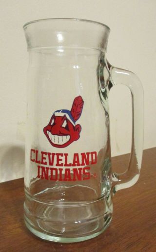Cleveland Indians Glass Mug (o 