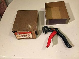 Vintage Stanley Handyman Saw Set Tooth Setter Tool H 432 Boxed