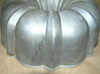 Vintage Cast Aluminum Bundt Brand Fluted Tube Cake Pan
