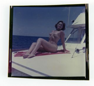 Bunny Yeager Estate 1960s Color Transparency Nude Cult Film Star Christy Foushee 2