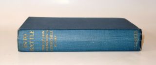 Into Battle Speeches By Winston Churchill,  Vintage Book