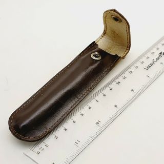 Vintage retro leather case for fountain pen 1970 ' s Hungary 2