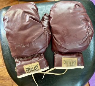Vintage Jack Dempsey Everlast Youth Boxing Gloves - Fun Set