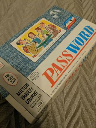 Vintage Milton Bradley Password Game Volume 2 1962 4260 Complete