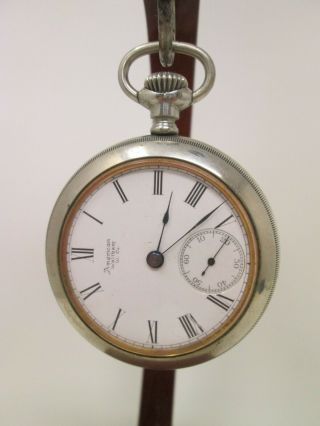Antique 1890 American Waltham Pocket Watch 1883 Grade No.  15 1 Of 8000 18s Case