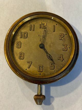Octidi Antique Swiss Travel Clock Circa 1930 11 Jewels