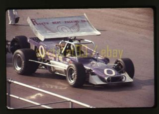 1975 Routh Meat Packing 0 Modified Sprint Car - Vintage 35mm Race Slide