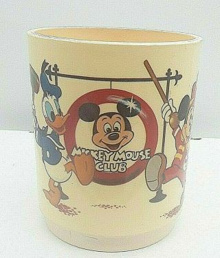 Mickey Mouse Club Mug Cup Walt Disney Productions Disneyland Dumbo Vintage