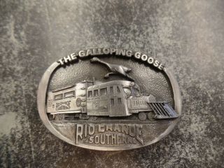 Vintage The Galloping Goose,  Rio Grande Southern,  Belt Buckle