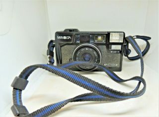 Vintage Minolta Hi - Matic Af2 - M Af/motor 35mm Camera