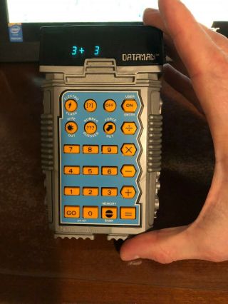 Vtg 1977 Dataman Robot Calculator Texas Instruments Ti Math Toy Games