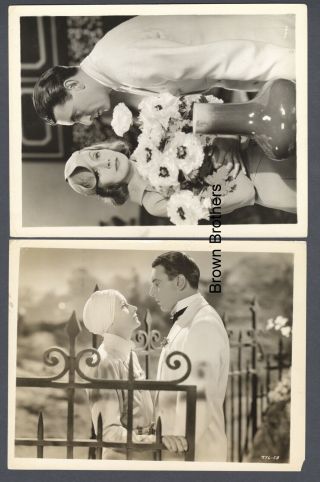 Vintage 1934 Hollywood Star Greta Garbo " Painted Veil " Movie Photos (2p) 1 - Bb