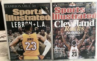 Sports Illustrated 2009 Lebron James Cleveland Rocks Cavaliers No Label