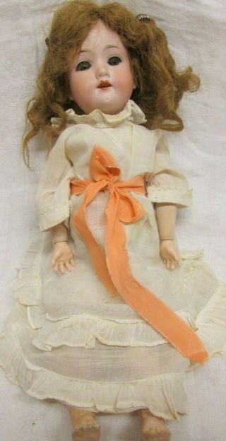 Antique Armand Marseille Doll Bisque Head 16 " Marked 