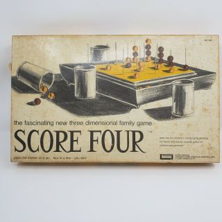 Vintage 1971 Score Four Game Complete