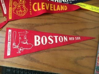 Bazooka Vintage 1959 Baseball Pennant Boston Red Sox 5 X 15 " Ex,