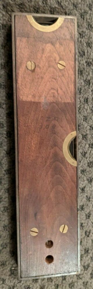 Antique Wood And Brass Level 12 "