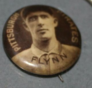 1910 - 12 Sweet Caporal Pin Pittsburgh Pirates Pinback Button John Flynn