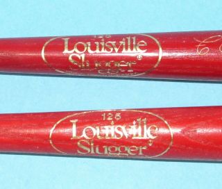Mini Louisville Slugger Bats w/ Tony Perez Cincinnati Reds Coca Cola & Gold Star 2