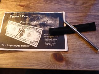 Perfect Pen Though Anything By John Cornelius,  Vintage