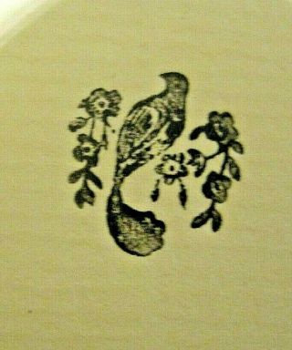 Bookbinding: Fine Antique Decorative Brass Stamp By Brook,  Bird Motif