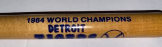Vintage 1984 World Champions Detroit Tigers Baseball Bat Pen