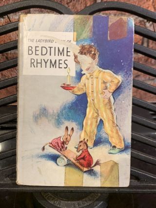 1960 Vintage Ladybird Book Of Bedtime Rhymes Series 413 Dj