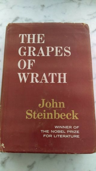 Antique Book - The Grapes Of Wrath John Steinbeck First 1st Viking Press 1939