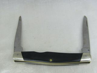 Vintage Buck Usa Muskrat Model No.  313 Pocket Knife 2 Blades