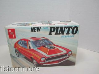 Vintage Amt Ford Pinto Runabout Car Model Kit Unassembled T422 - 225