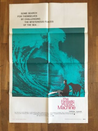 The Fantastic Plastic Machine Vintage 1 - Sheet Surf Movie Poster 1969