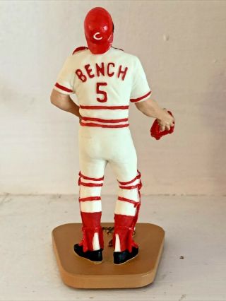 Johnny Bench Cincinnati Reds Hall Of Fame Catcher 1989 Gartlan Usa Mini Figurine