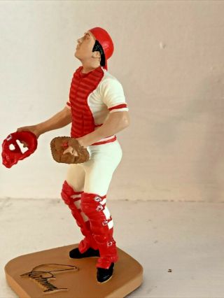 JOHNNY BENCH Cincinnati Reds Hall Of Fame Catcher 1989 Gartlan USA Mini Figurine 3