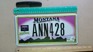 License Plate,  Montana,  Specialty: Tough Enough To Wear Pink,  Ann,  Annie,  Anne