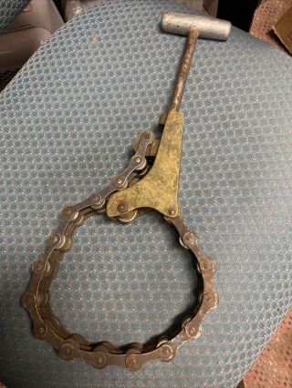 Old Vintage Cast Iron Soil Pipe Cutter?