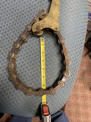 OLD VINTAGE Cast Iron Soil Pipe Cutter? 3