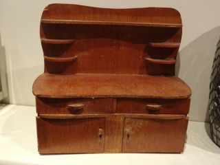 Vintage Antique Handmade Mini Welsh Dresser