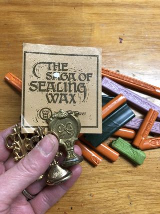 Vintage Sealing Wax And Stamps Olde Tower