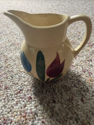 Vintage Watt Pottery 62 Tulips Creamer/pitcher