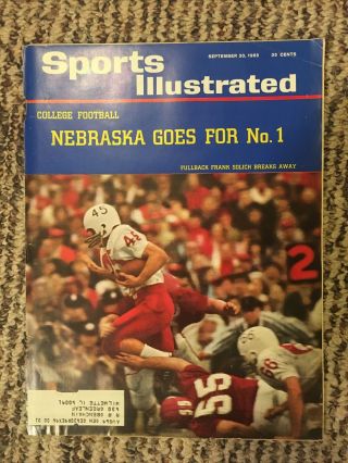 Sports Illustrated September 20 1965 Nebraska Goes For Number 1 Frank Solich
