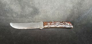 Vintage Remington Umc Fixed Blade Knife Rh4 Small Hunter