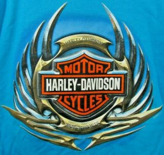 Mens Xl Extra Large Harley Davidson Motor Cycles Shirt