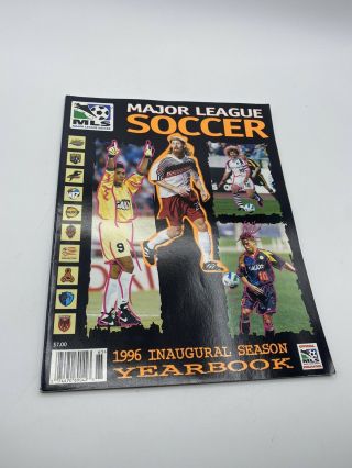 Mls Major League Soccer 1996 Inaugural Season Yearbook Program