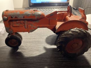 Vintage 1940s 1950s Allis Chalmers Toy Tractor