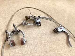 Vintage Weinmann Type 730 Bicycle Cantilever Brakes Front & Back Switzerland