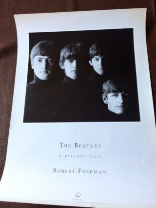 Beatles Promotional Poster For The Album Cover A Private View Never Hung